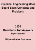 Chemical Engineering Mock Board Exam Study Guide PDF &vert; Concepts&comma; Practice Problems & Comprehensive Review