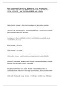 RCP 130 MIDTERM &vert; QUESTIONS AND ANSWERS &vert; 2026 UPDATE &vert; WITH COMPLETE SOLUTION