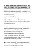 NGN RN HESI EXIT EXAM 2026 EXAM SCRIPT PRACTICE QUESTIONS ANSWERS INCLUDED