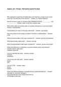 ANSC 221 FINAL REVIEW QUESTIONS