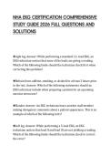 NHA EKG CERTIFICATION COMPREHENSIVE STUDY GUIDE 2026 FULL QUESTIONS AND SOLUTIONS
