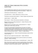 ANSC 221 FINAL EXAM &lpar;MULTIPLE CHOICE&rpar; QUESTIONS 