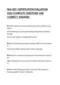 NHA EKG CERTIFICATION EVALUATION 2026 COMPLETE QUESTIONS AND CORRECT ANSWERS