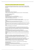 OBHR 3330 BUNDLED QUESTIONS ANSWERED CORRECTLY LATEST UPDATE 2026&sol;2027