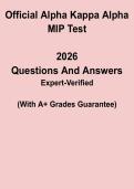 Official Alpha Kappa Alpha MIP Test PDF &vert; AKA Membership Intake Process Study Guide & Exam Review