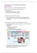 Samenvatting borstvoeding &lpar;fysiologie van het kraambed&rpar;