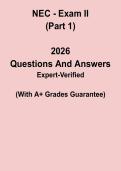 NEC Exam II &lpar;Part 1&rpar; Study Guide PDF &vert; National Electrical Code Practice Questions & Exam Review