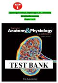 Test Bank for Exploring Anatomy & Physiology in the Laboratory 4th Edition by Erin C&period; Amerman 2025&sol; 2026 Complete with Solution