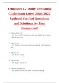 Tennessee Category 7 &lpar;C7&rpar; Structural Pest Control Study Guide 2026&sol;2027 &ndash; Updated Practice Questions & Exam Review