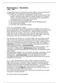 Samenvatting Kunstboek Renaissance-Revolutie t&sol;m Neoclassicisme 4 Havo&sol;Vwo