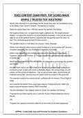 TEXES CONTENT EXAM PREP&vert; TOP SCORES MADE SIMPLE &vert; TRUSTED TEST SOLUTIONS&excl;