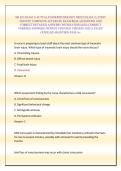 NR 283 EXAM 3&sol; ACTUAL PATHOPHYSIOLOGY NR283 EXAM 3 LATEST 2026&sol;2027 COMPLETE ACCURATE EXAM REAL QUESTIONS AND CORRECT DETAILED ANSWERS WITH RATIONALES &lpar;CORRECT  VERIFIED ANSWERS&rpar; NEWEST UPDATED VERSION AND A STUDY GUIDE &vert;GUARANTEED PASS A&plus; 