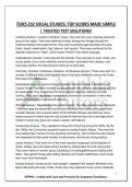 TEXES 232 SOCIAL STUDIES&vert; TOP SCORES MADE SIMPLE &vert; TRUSTED TEST SOLUTIONS&excl;