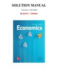 Solution Manual for Economics 12th Edition by David C&period; Colander&comma; Chapter 1-38 &vert; All Chapters