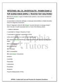 INTESTINES&colon; IBS&comma; CIC&comma; DIVERTICULITIS - PHARM EXAM 1&vert; TOP SCORES MADE SIMPLE &vert; TRUSTED TEST SOLUTIONS&excl;