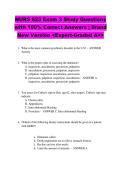 NURS 623 Exam 3 Study Questions  with 100&percnt; Correct Answers &vert; Brand  New Version <Expert-Graded A&plus;>