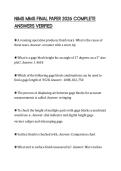 NIMS MMS FINAL PAPER 2026 COMPLETE ANSWERS VERIFIED