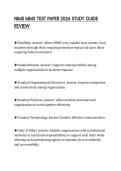 NIMS MMS TEST PAPER 2026 STUDY GUIDE REVIEW
