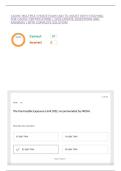 CAOHC MULTIPLE CHOICE EXAM &lpar;AID TO ASSIST WITH STUDYING FOR CAOHC CERTIFICATION&rpar; &vert; 2026 UPDATE &vert;QUESTIONS AND ANSWERS &vert; WITH COMPLETE SOLUTION&excl;