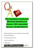 OCI Foundations Certification 2026 &ndash; 100&percnt; Verified Questions & Answers on IAM&comma; Compute&comma; Storage&comma; Networking & Pricing