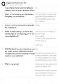 Digital Certification Test &sol; 2021 Exam Prep &sol; Study Guide &sol; Practice Review
