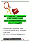 OCI FOUNDATIONS EXAM COMPLETE PACKAGE DEAL