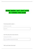TEXAS CLASS C SURFACE WATER EXAM REVIEW QUESTIONS AND CORRECT ANSWERS