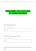 CLASS C WATER OPERATOR LICENSE EXAM QUESTIONS AND CORRECT ANSWERS
