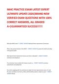 MHIC PRACTICE EXAM LATEST EXPERT  ULTIMATE UPDATE 2026&vert;BRAND NEW  VERIFIED EXAM QUESTIONS WITH 100&percnt;  CORRECT ANSWERS&comma; ALL GRADED  A&plus;&vert;GUARANTEED SUCCESS&excl;&excl;&excl;&excl;&excl;&excl; 
