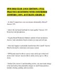 SWM DEQ Exam &lpar;2026 Edition&rpar; &vert; Full Practice Questions with Confirmed Answers &vert; 100&percnt; Accurate &vert; Grade A&plus;