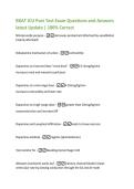 BKAT ICU Post Test Exam Questions and Answers  latest Update &vert; 100&percnt; Correct   Nitroprusside purpose - decreases preload and afterload by vasodilation  &lpar;mainly afterload&rpar;  Dobutamine mechanism of action - contractility  Dopamine at a low-end dose "r