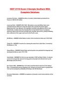 HIST 2110 Exam 2 Georgia Southern With Complete Solutions
