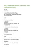 ROC-V Slides Exam Questions and Answers latest  Update &vert; 100&percnt; Correct  