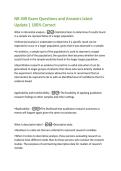 NR 449 Exam Questions and Answers latest  Update &vert; 100&percnt; Correct  