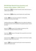 NR 449 Edapt Week &num;3 Exam Questions and  Answers latest Update &vert; 100&percnt; Correct 