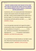 FIDUCIARY LICENSE AZ EXAM LATEST 2026-2027 ACTUAL EXAM  WITH COMPLETE QUESTIONS AND CORRECT DETAILED ANSWERS  &lpar;100&percnt; VERIFIED ANSWERS&rpar; &vert;ALREADY GRADED A&plus;&vert; &vert;&vert;PROFESSOR  VERIFIED&vert;&vert; &vert;&vert;BRANDNEW&excl;&excl;&excl;&vert;&vert; 