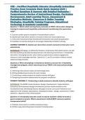 CHE &ndash; Certified Hospitality Educator &lpar;Hospitality Instruction&rpar; Practice Exam Complete Study Guide Updated 2026 &vert; Verified Questions & Answers with Detailed Rationales &vert; Comprehensive Review of Instructional Design&comma; Curriculum Development&comma; Adult Learning T