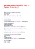 Glowacki and Sommers RCIS Exam v3  Rated A&plus; Brand New&excl;&excl;