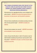 WEST VIRGINIA LIFE INSURANCE EXAM LATEST 2026-2027 ACTUAL  EXAM WITH COMPLETE QUESTIONS AND CORRECT DETAILED  ANSWERS &lpar;100&percnt; VERIFIED ANSWERS&rpar; &vert;ALREADY GRADED A&plus;&vert;  &vert;&vert;PROFESSOR VERIFIED&vert;&vert; &vert;&vert;BRANDNEW&excl;&excl;&excl;&vert;&vert; 