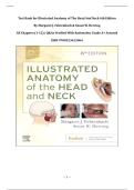 Test Bank for Illustrated Anatomy of The Head And Neck 6th Edition By Margaret J&period; Fehrenbach & Susan W&period; Herring &vert; All Chapters &lpar;1-12&rpar; &vert; Q&As Verified With Rationales&vert; Grade A&plus; Assured&vert; ISBN 9780323613064