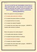 WGU D278 OA SCRIPTING AND PROGRAMMING FOUNDATIONS OA  FINAL EXAM TEST BANK 1 LATEST 2026-2027 ACTUAL EXAM WITH  COMPLETE QUESTIONS AND CORRECT DETAILED ANSWERS &lpar;100&percnt;  VERIFIED ANSWERS&rpar; &vert;ALREADY GRADED A&plus;&vert; &vert;&vert;PROFESSOR  VERIFIED&vert;&vert; &vert;&vert;BRANDNEW&excl;&excl;&excl;&vert;&vert; 