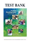 Human Development&colon; A Life-Span View 8th Edition Test Bank &ndash; Robert V&period; Kail & John C&period; Cavanaugh &bull; Latest Update 2026 Exam Prep &bull; GRADED A&plus;