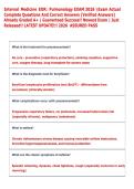Internal Medicine EOR&colon; Pulmonology EXAM 2026 Exam Actual  Complete Questions And Correct Answers &lpar;Verified Answers&rpar;  Already Graded A&plus; &vert; Guaranteed Success&excl;&excl; Newest Exam &vert; Just  Released&excl;&excl; LATEST UPDATE&excl;&excl;&excl; 2026  ASSURED PASS   