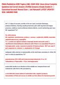 PAEA Pediatrics EOR Topics &lpar;AB&rpar; EXAM 2026 Exam Actual Complete  Questions And Correct Answers &lpar;Verified Answers&rpar; Already Graded A&plus; &vert;  Guaranteed Success&excl;&excl; Newest Exam &vert; Just Released&excl;&excl; LATEST UPDATE&excl;&excl;&excl;  2026  ASSURED PASS   
