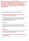 Navy PMK-EE &lpar;PMKEE&rpar; for E-6 Career Information EXAM 2026  Exam Actual Complete Questions And Correct Answers  &lpar;Verified Answers&rpar; Already Graded A&plus; &vert; Guaranteed Success&excl;&excl;  Newest Exam &vert; Just Released&excl;&excl; LATEST UPDATE&excl;&excl;&excl; 2026   ASSURED PASS   