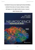 Test Bank For Neuroscience Exploring The Brain 4th Edition By Mark F&period; Bear&comma; Barry W&period; Connors&comma; Michael A&period; Paradiso All Chapters &lpar;1-25&rpar; &vert; Q&As Verified &vert; Grade A&plus; Assured &vert;ISBN 9781284211283