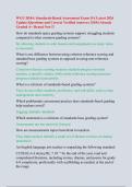 WGU D184&colon; Standards-Based Assessment Exam OA Latest 2026  Update&vert; Questions and Correct Verified Answers &sol;D184 Already  Graded A&plus; Brand New&excl;&excl;&excl;
