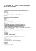 SPI EDELMAN CH&period; 4-6 QUESTIONS WITH VERIFIED ACCURATE ANSWERS
