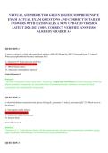 VIRTUAL ATI PREDICTOR GREEN LIGHT COMPREHENSIVE EXAM ACTUAL EXAM QUESTIONS AND CORRECT DETAILED ANSWERS WITH RATIONALES A NEW UPDATED VERSION LATEST 2026-2027 &lpar;100&percnt; CORRECT VERIFIED ANSWERS&rpar; ALREADY GRADED A&plus;