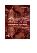 Business Driven Information Systems 7th Edition by Paige Baltzan &ndash; Information Systems &ndash; 2024 &ndash; Test Bank with Question Ranges by Topic